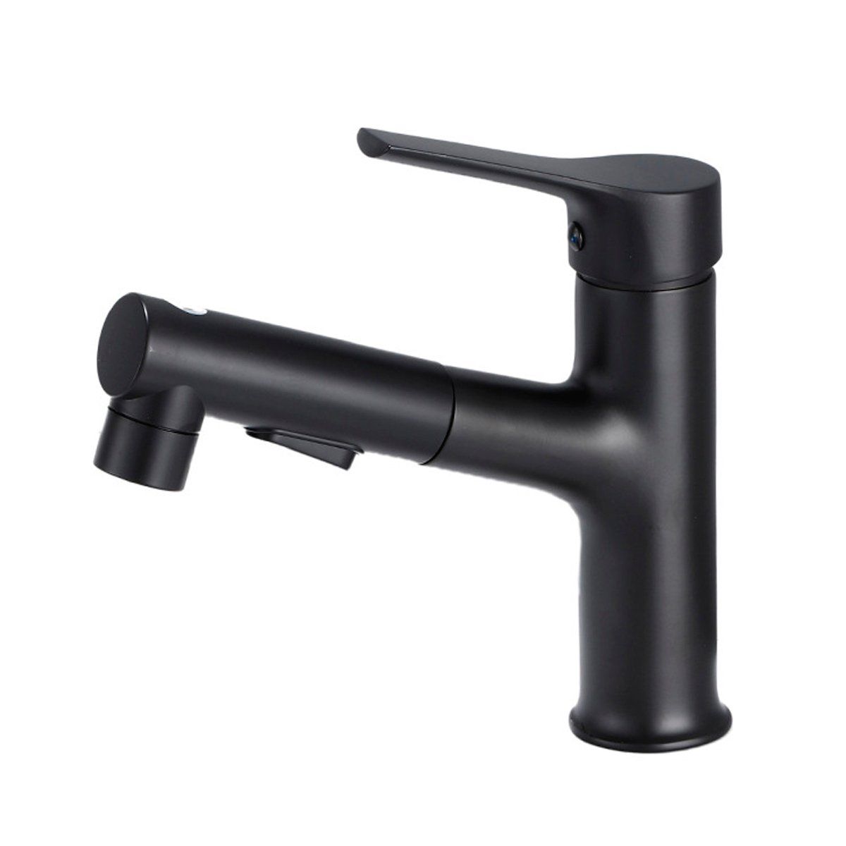 GENERICO - Llave Grifería Lavamanos Y Lavaplatos Ext Negro Mate Tap 09