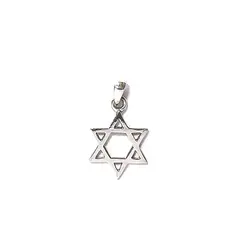 ANDREA COGGIOLA JOYAS - Colgante Estrella De David Plata Fina 925