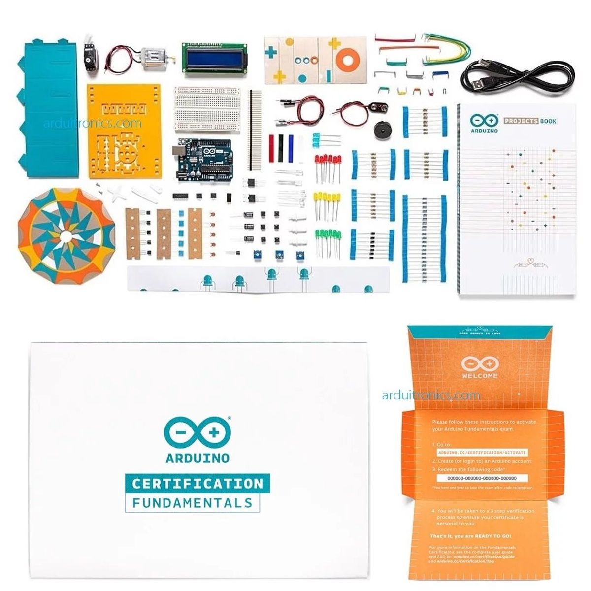 ARDUINO - Arduino Starter Kit en Español con Certificación