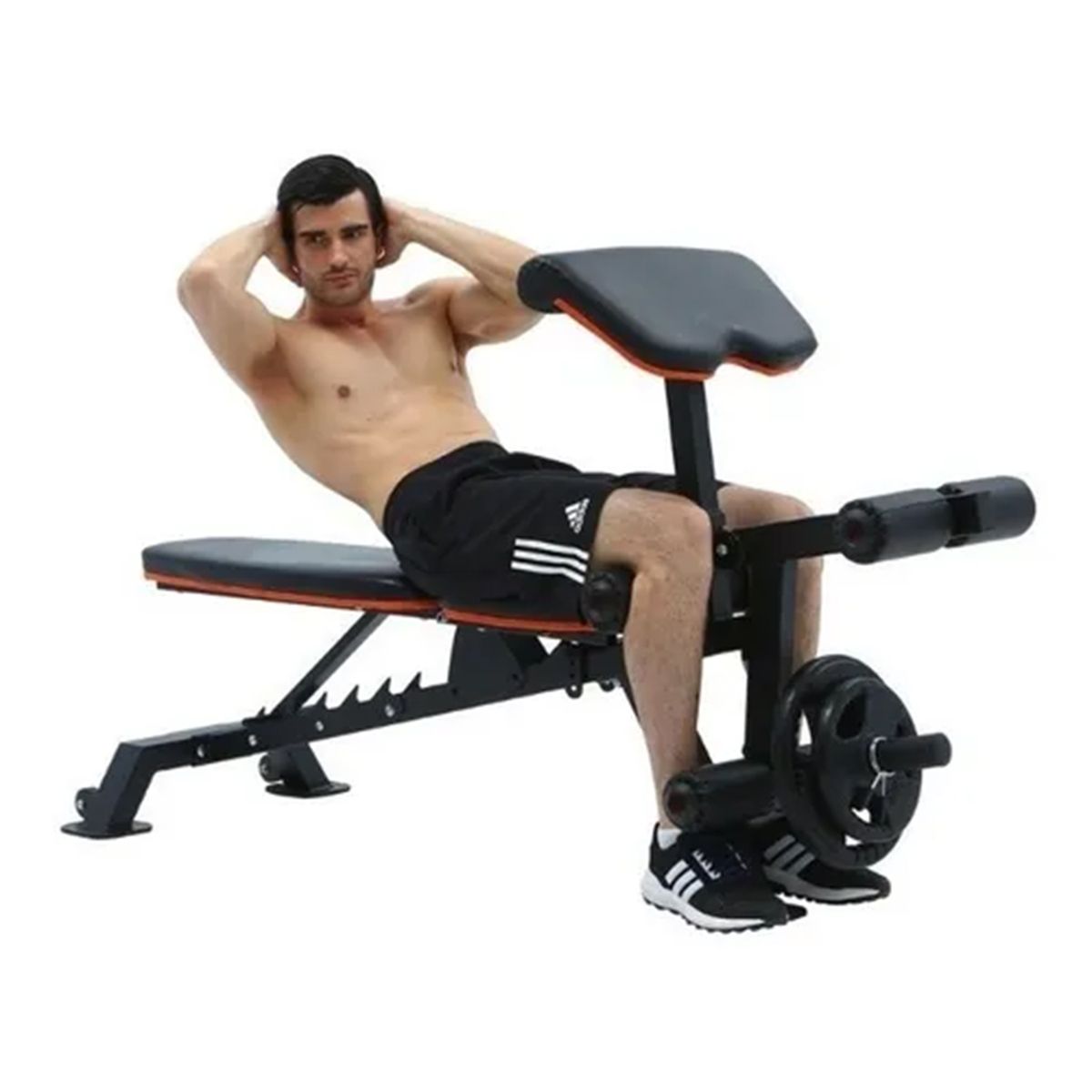 SDFIT - Banco declinable olímpico extensión de piernas DS510