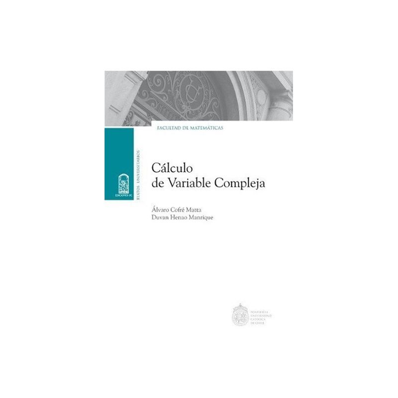 TOP10BOOKS - Libro Cálculo De Variable Compleja /099