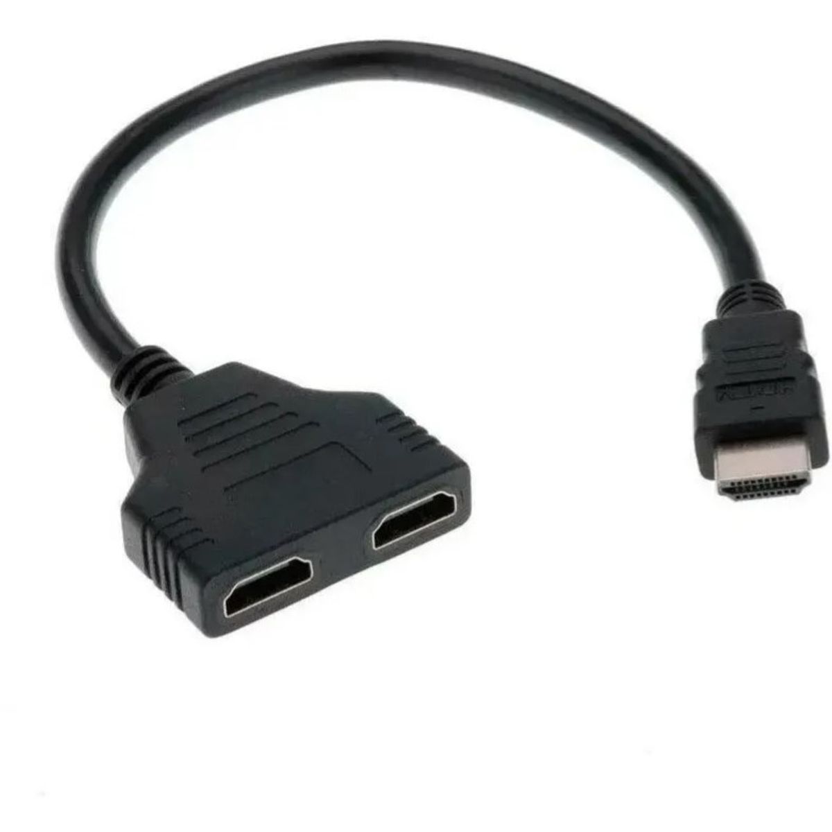 GENERICO - Cable Tipo Hdmi 1 Macho A Doble 2 Hembra Adaptador