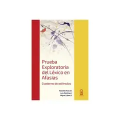 TOP10BOOKS - Libro PRUEBA EXPLORATORIA DEL LEXICO EN AFASIAS, CUADERNO Y MANUAL