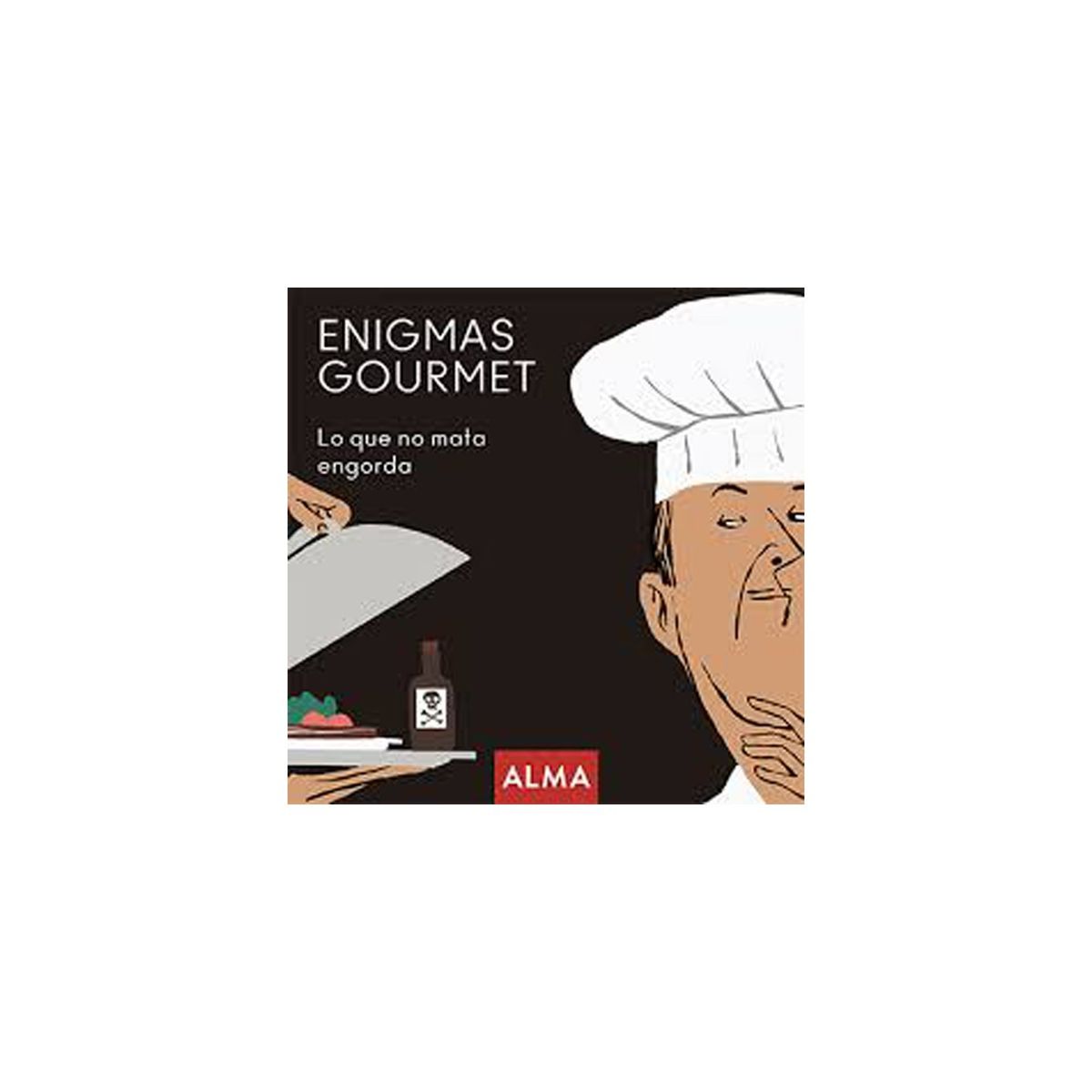TOP10BOOKS - LIBRO Enigmas Gourmet - Cuadrados Criminales