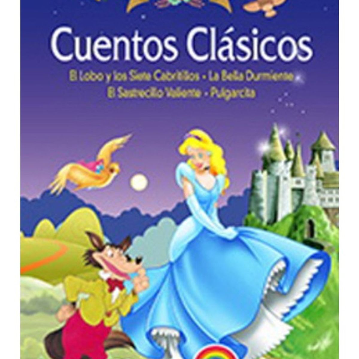 TOP10BOOKS - Libro Cuentos Clásicos El Lobo -381-