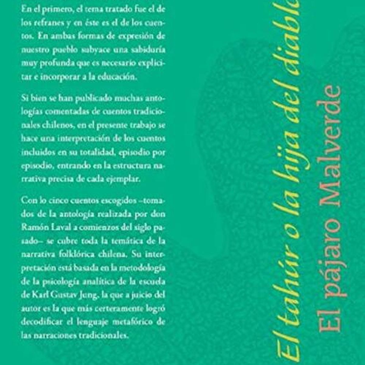 TOP10BOOKS - LIBRO Sabiduria Chilena De Tradicion Oral. Cuentos