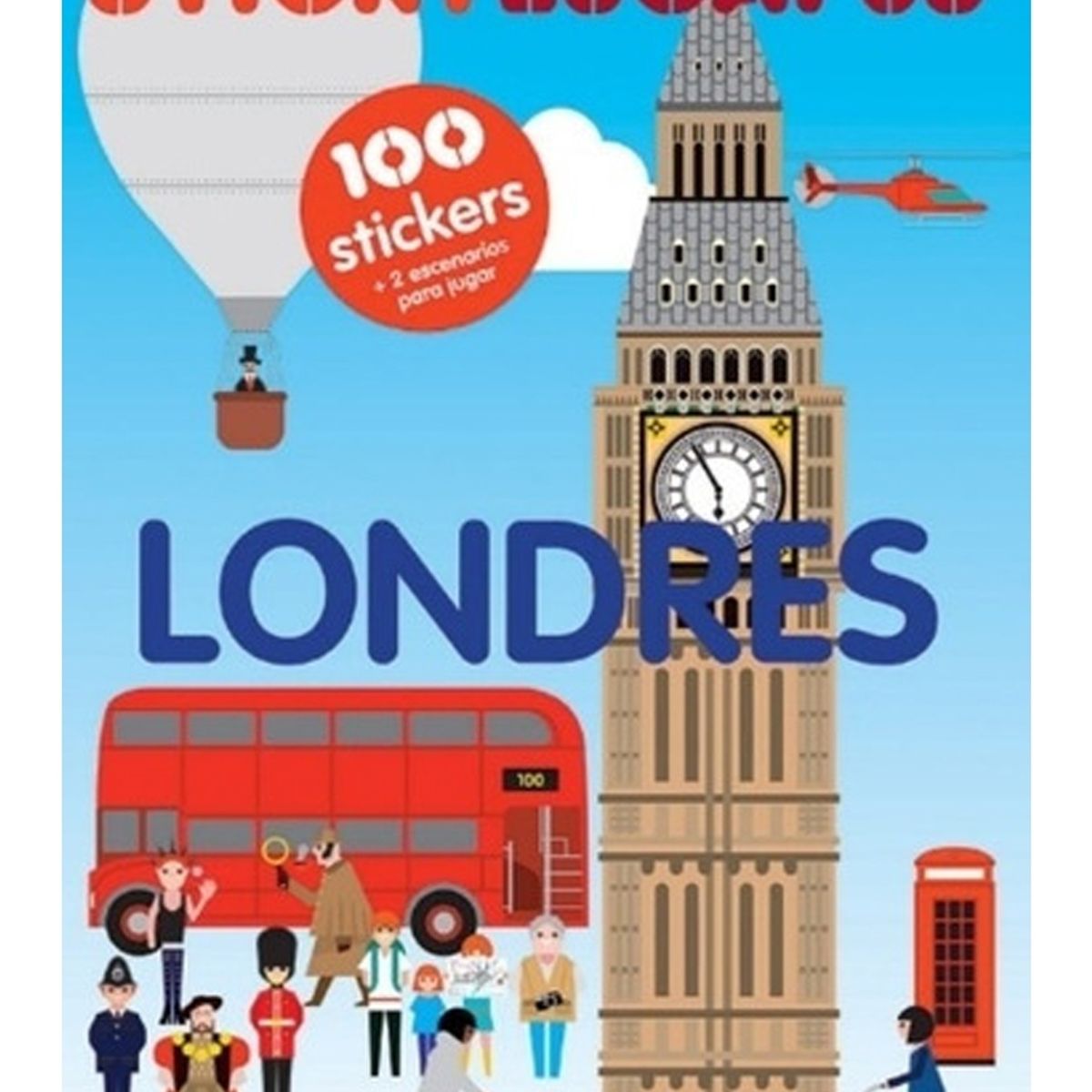 TOP10BOOKS - LIBRO Stickyescapes - Londres - Stickyescapes - Londres