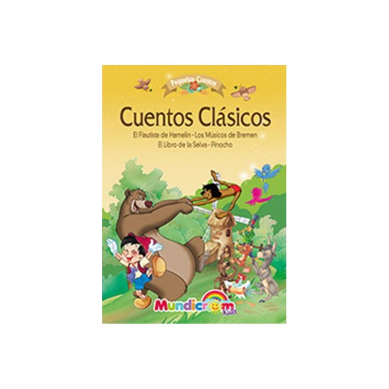 TOP10BOOKS - Libro Cuentos Clásicos El Flautista -411-