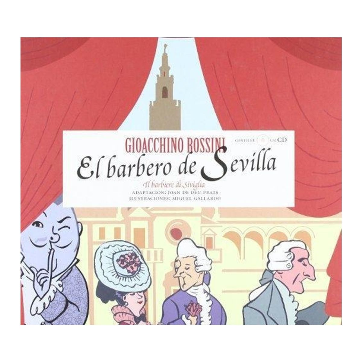 TOP10BOOKS - LIBRO El Barbero De Sevilla + Cd - El Barbero De Sevilla + CD