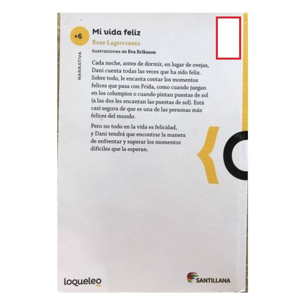 TOP10BOOKS - LIBRO MI Vida Feliz - ROSE LAGERCRANTZ