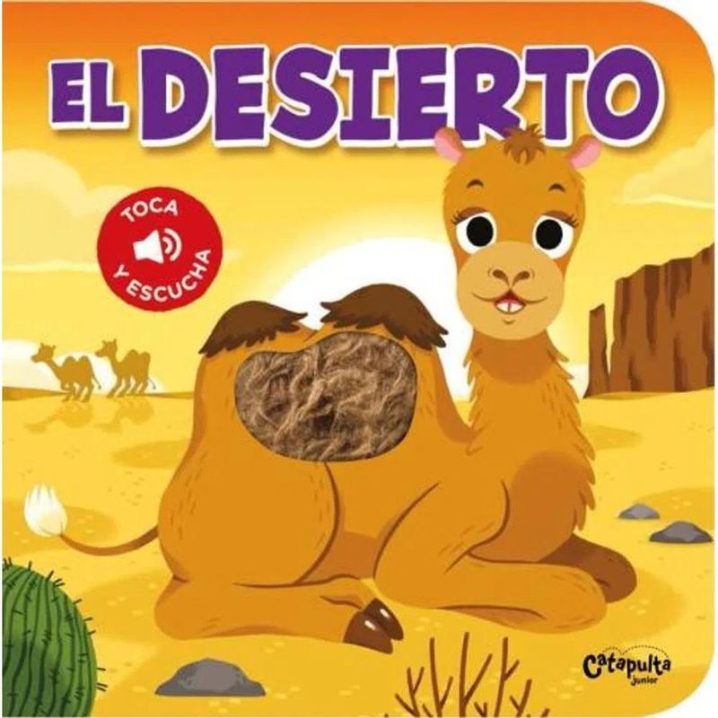 TOP10BOOKS - Libro TOCA Y ESCUCHA - EL DESIERTO