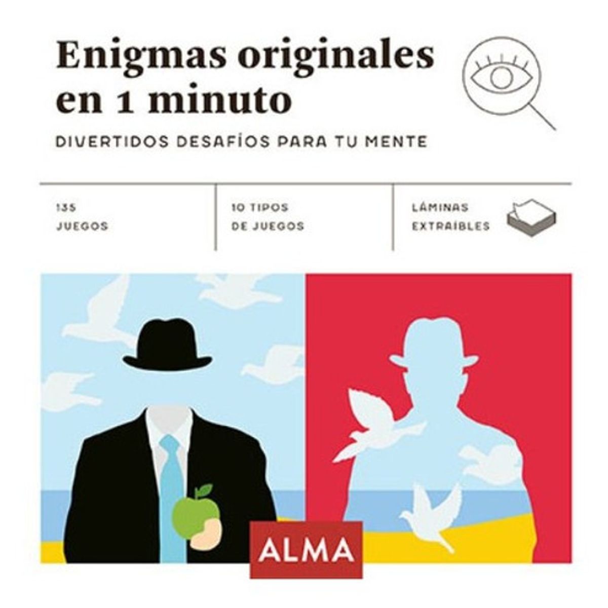 TOP10BOOKS - LIBRO Enigmas Originales En 1 Minuto - Enigmas Originales En 1 Minuto
