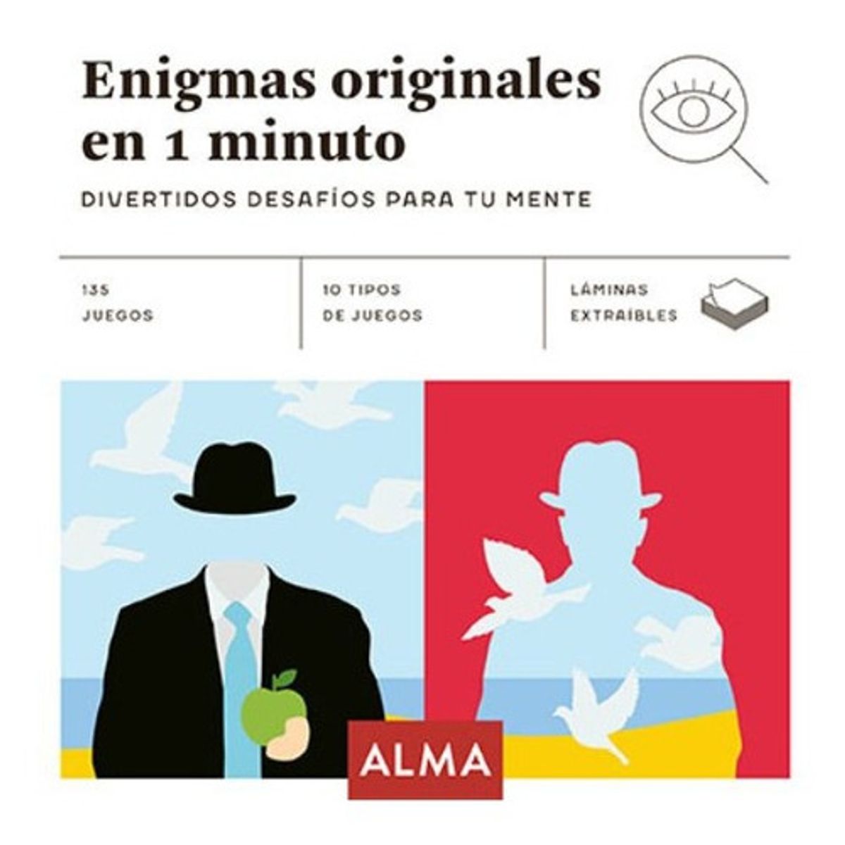 TOP10BOOKS - LIBRO Enigmas Originales En 1 Minuto - Enigmas Originales En 1 Minuto