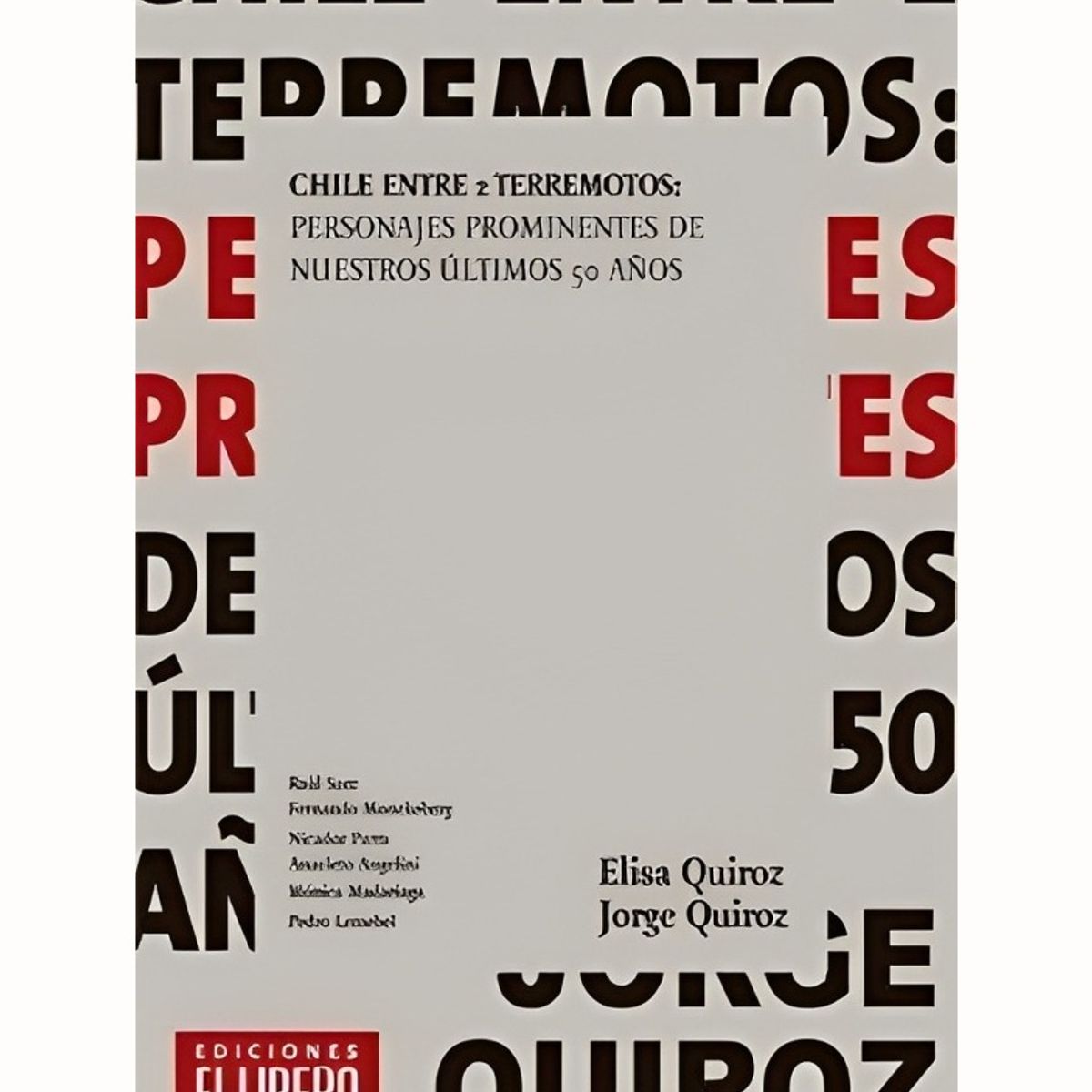 TOP10BOOKS - LIBRO Chile Entre Dos Terremotos - Chile Entre Dos Terremotos