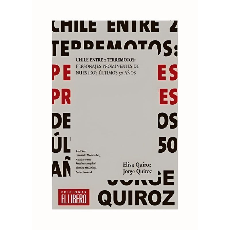 TOP10BOOKS - Libro Chile Entre Dos Terremotos /005