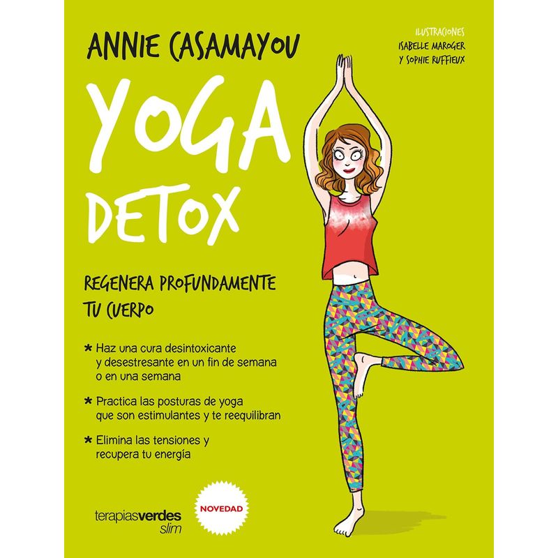 TOP10BOOKS - Libro YOGA DETOX. R E G E N  E R A  PROFUNDAMENTE TU CUERPO