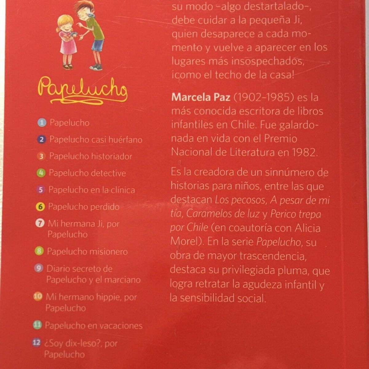 TOP10BOOKS - LIBRO Papelucho Mi Hermana Ji - Papelucho Mi Hermana Ji