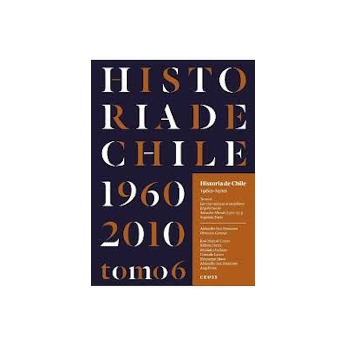 TOP10BOOKS - LIBRO Historia De Chile canales oficiales Tomo 6 (tapa Blanda) - A. SAN
