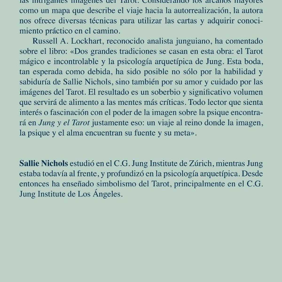 TOP10BOOKS - LIBRO Jung Y El Tarot. Un Viaje Arquetípico