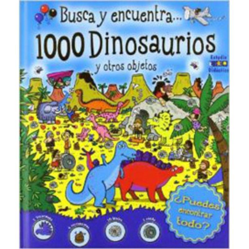 TOP10BOOKS - Libro 1000 Dinosaurios Y Otros Objetos /746