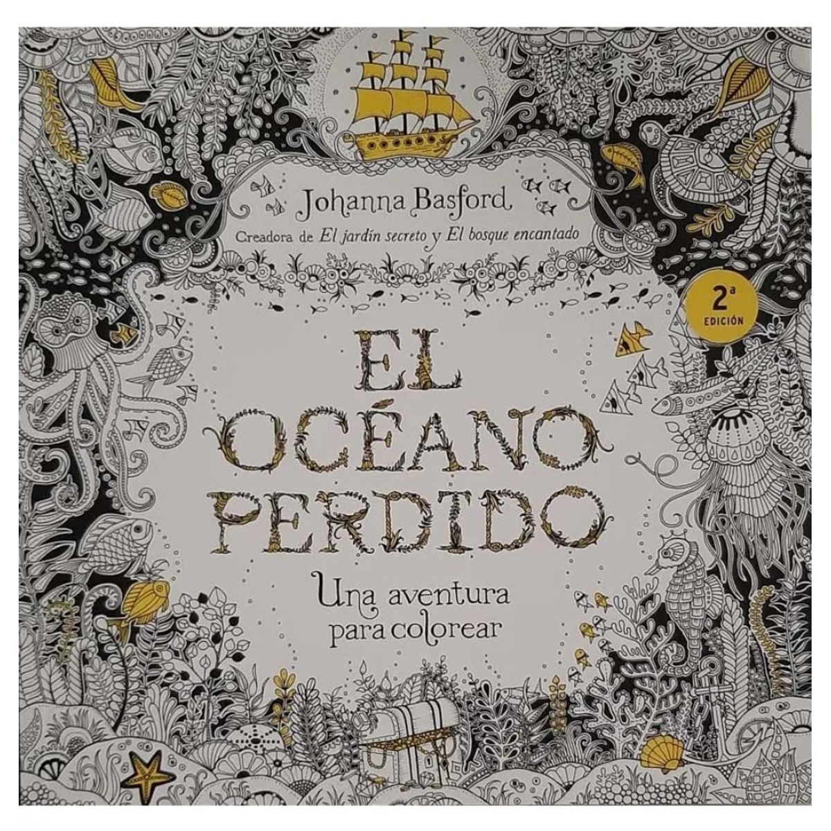TOP10BOOKS - Libro EL OCEANO PERDIDO. UNA AVENTURA PARA COLOREAR
