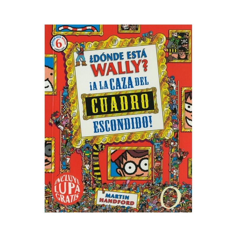 TOP10BOOKS - Libro ¿Dónde Está Wally? - A La Caza Del Cuadro. Envio Grat /755 / M.Handford -