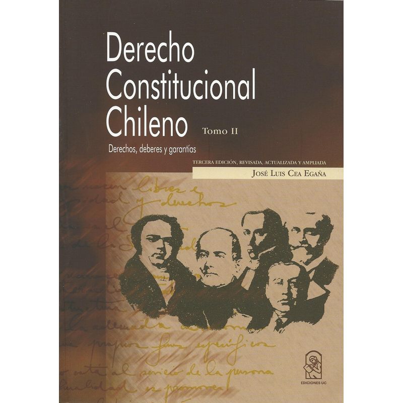 TOP10BOOKS - Libro DERECHO CONSTITUCIONAL CHILENO TOMO II. DERECHOS, DEBERES Y GARANTIA.