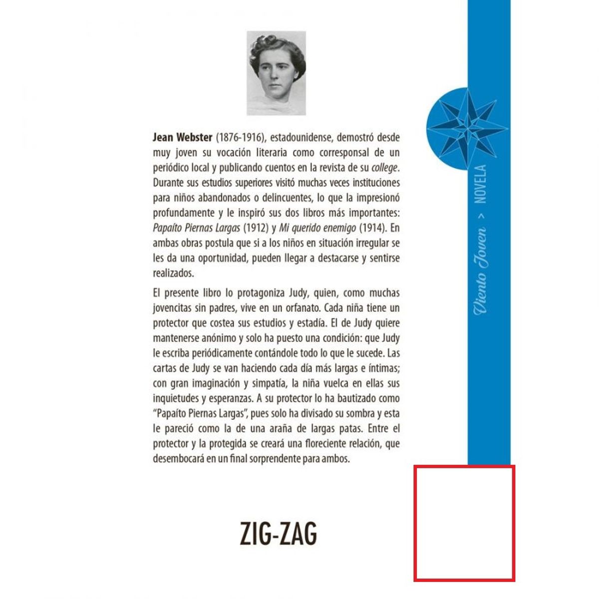 TOP10BOOKS - LIBRO PAPAITO PIERNAS LARGAS / JEAN WEBSTER / ZIG ZAG