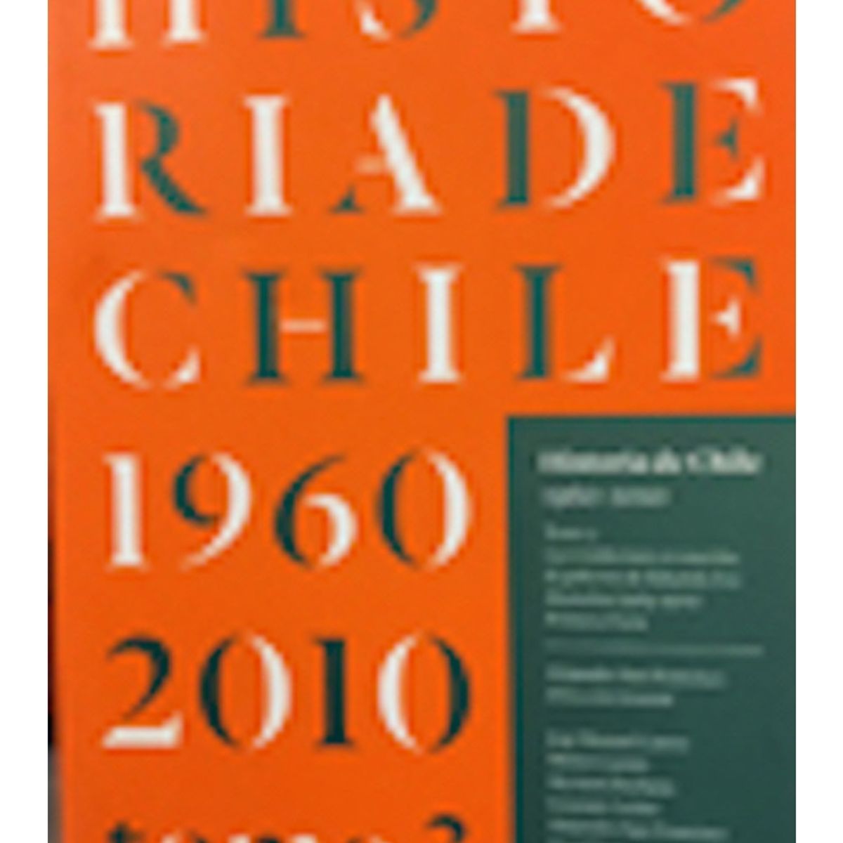 TOP10BOOKS - LIBRO Historia De Chile canales oficiales Tomo 3