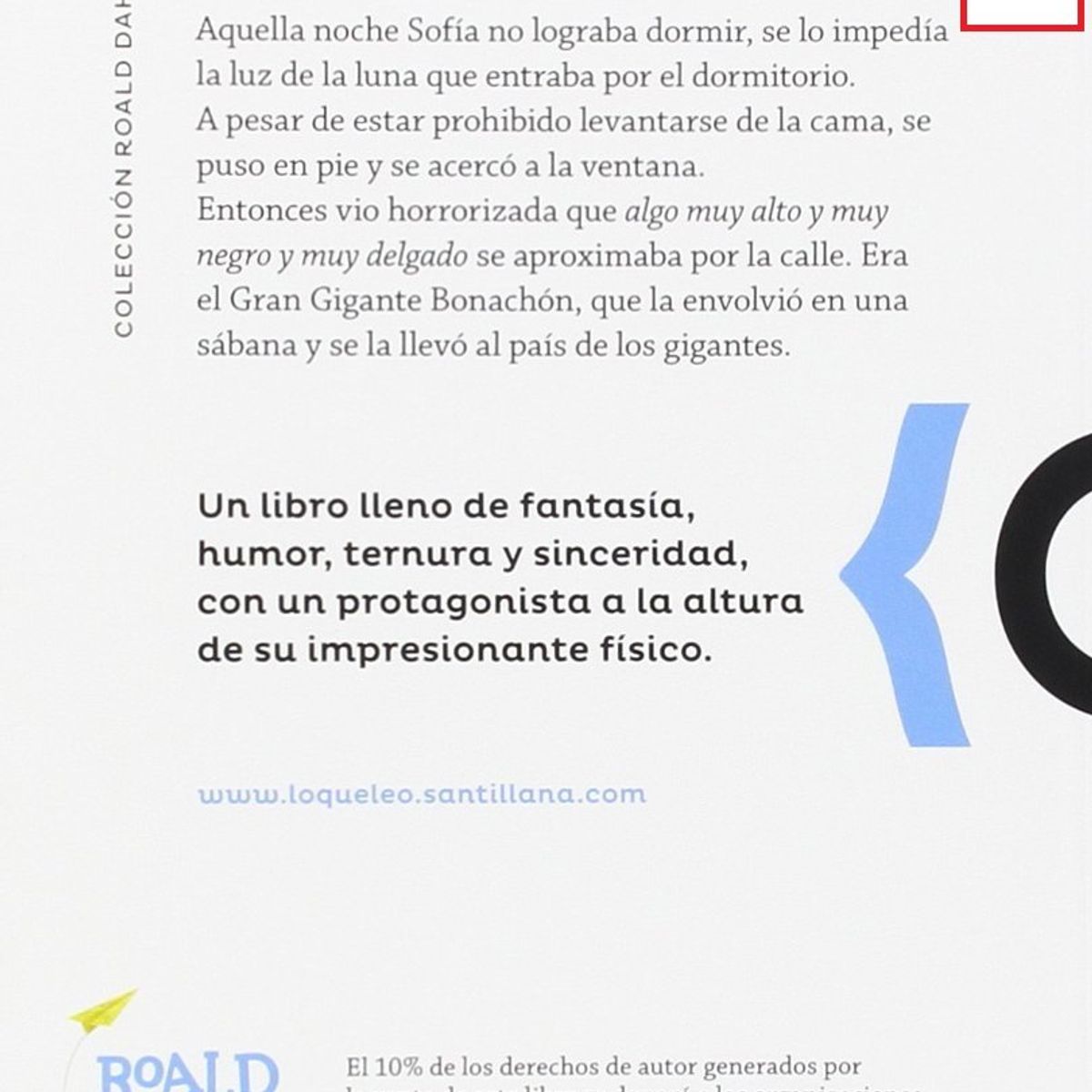 TOP10BOOKS - LIBRO El Gran Gigante Bonachon - El Gran Gigante Bonachon