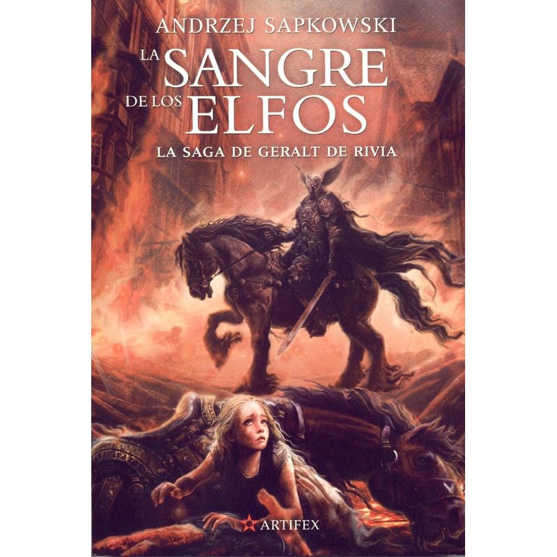 TOP10BOOKS - Libro LA SANGRE DE LOS ELFOS LA SAGA DE GERALT DE RIVIA LIBRO 3