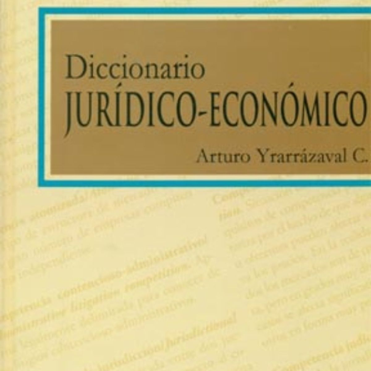 TOP10BOOKS - LIBRO Diccionario Jurídico Económico - Diccionario Jurídico Económico