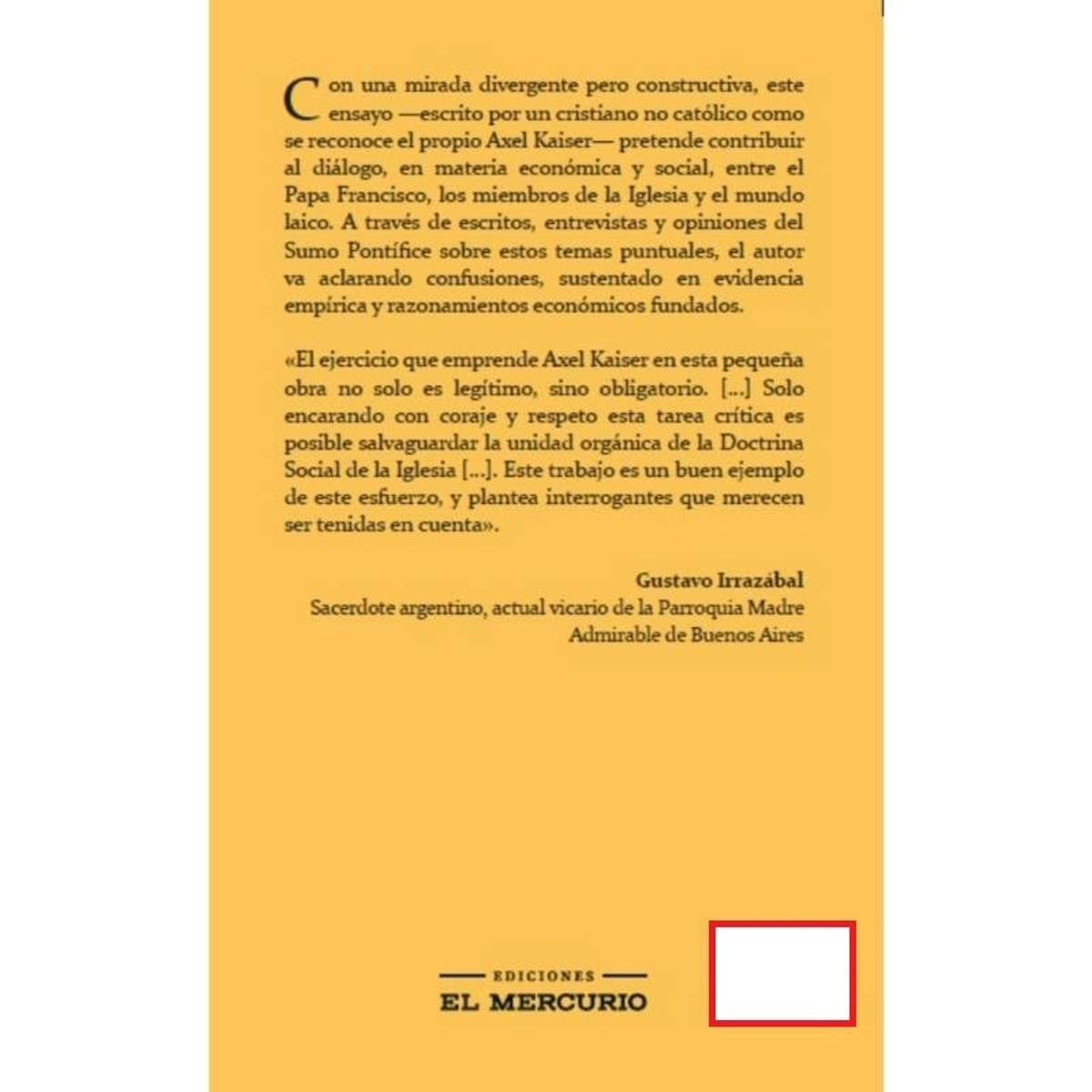 TOP10BOOKS - LIBRO El Papa Y El Capitalismo - El Papa Y El Capitalismo