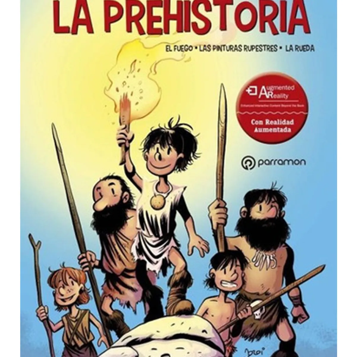 TOP10BOOKS - LIBRO La Prehistoria Divertida Historia De La Historia (realidad Aumentada)