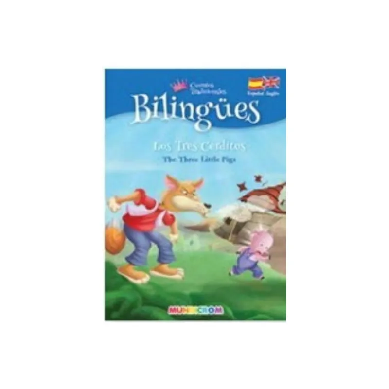 TOP10BOOKS - Libro TD. LOS TRES CERDITOS - THE THREE LITTLE PIGS