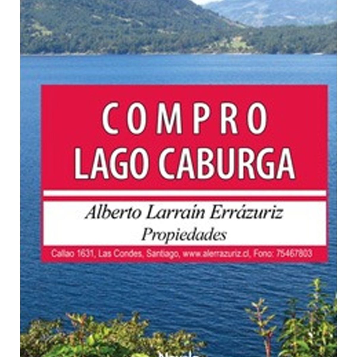 TOP10BOOKS - LIBRO Compro Lago Caburga - Compro Lago Caburga