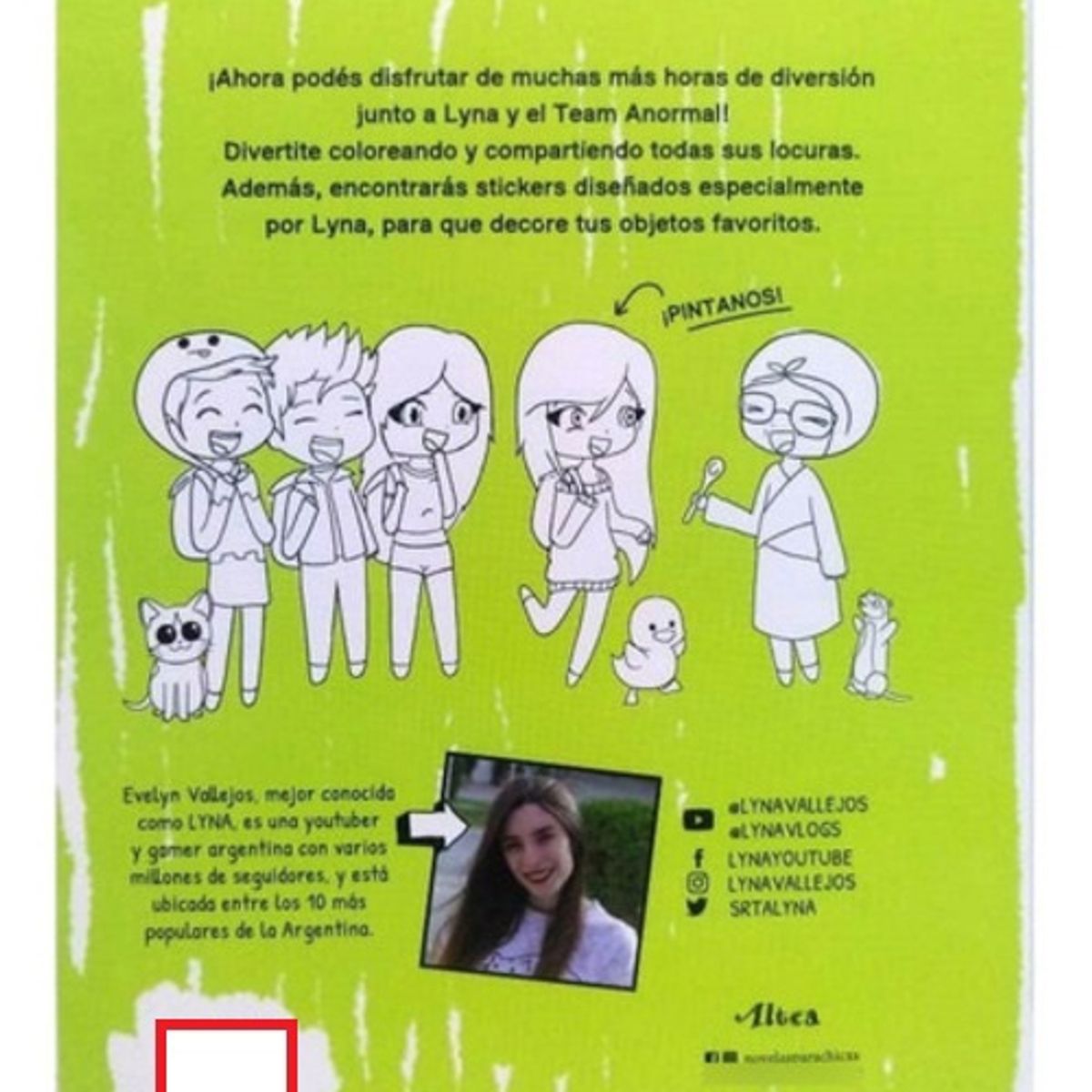 TOP10BOOKS - LIBRO El Mundo De Lyna - Lyna Vallejos