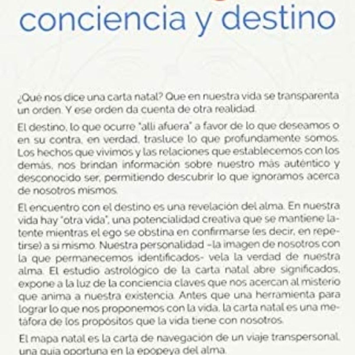 TOP10BOOKS - LIBRO Astrologia, Conciencia Y Destino - Astrologia, Conciencia Y Destino