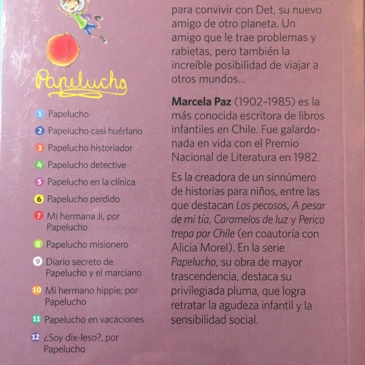 TOP10BOOKS - LIBRO Papelucho Y El Marciano - Papelucho Y El Marciano