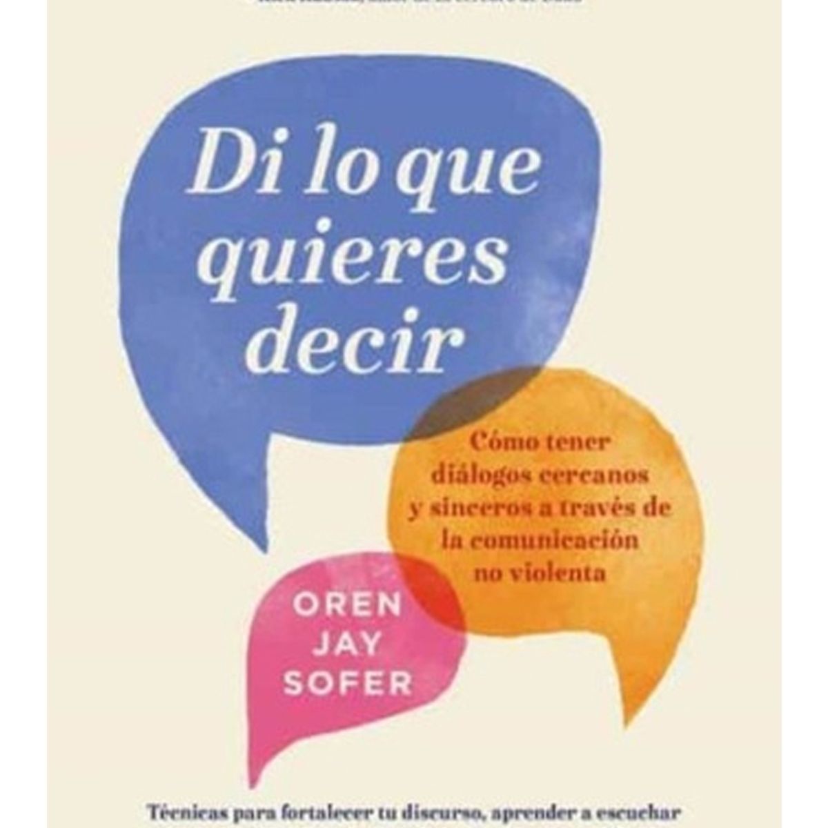 TOP10BOOKS - LIBRO DI Lo Que Quieres Decir - OREN JAY SOFER