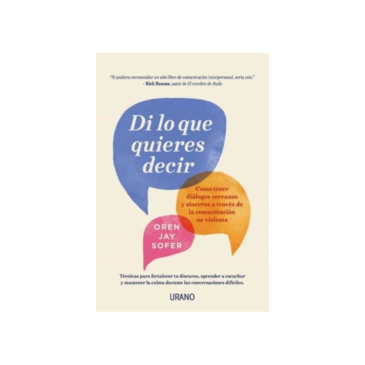 TOP10BOOKS - LIBRO DI Lo Que Quieres Decir - OREN JAY SOFER