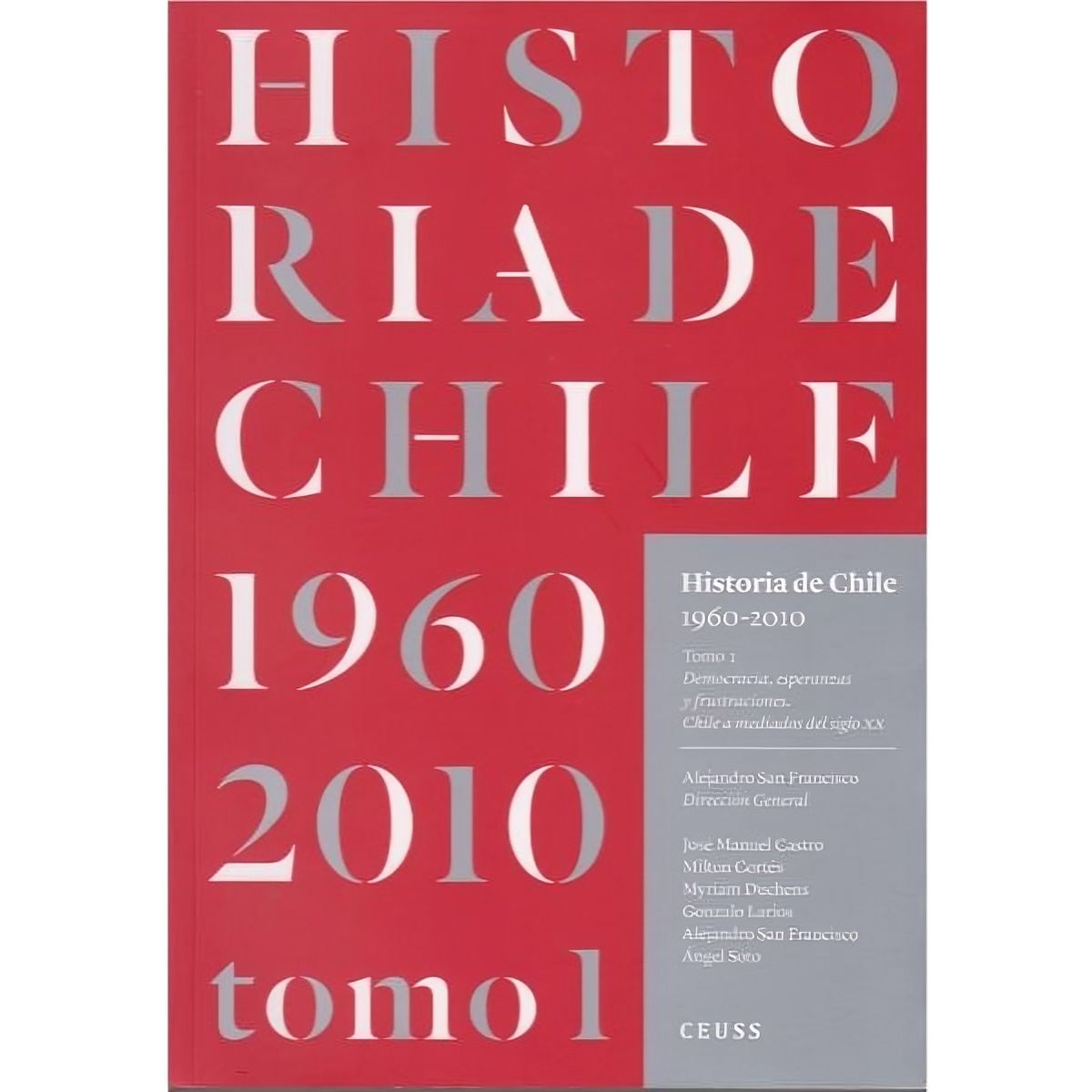 TOP10BOOKS - LIBRO Historia De Chile canales oficiales Tomo 1 (tapa Blanda)