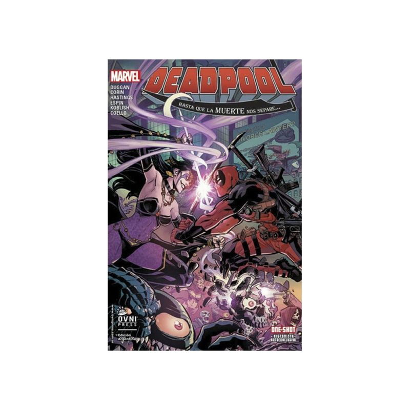 TOP10BOOKS - Libro DEADPOOL- HASTA QUE LA MUERTE NOS SEPARE- MARVEL ESPECIALES