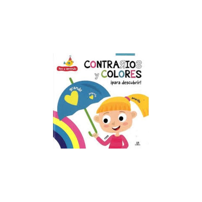 TOP10BOOKS - Libro Contrarios Y Colores -151-