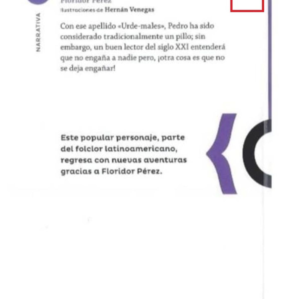 TOP10BOOKS - LIBRO La Vuelta De Pedro Urdemales - FLORIDOR PEREZ