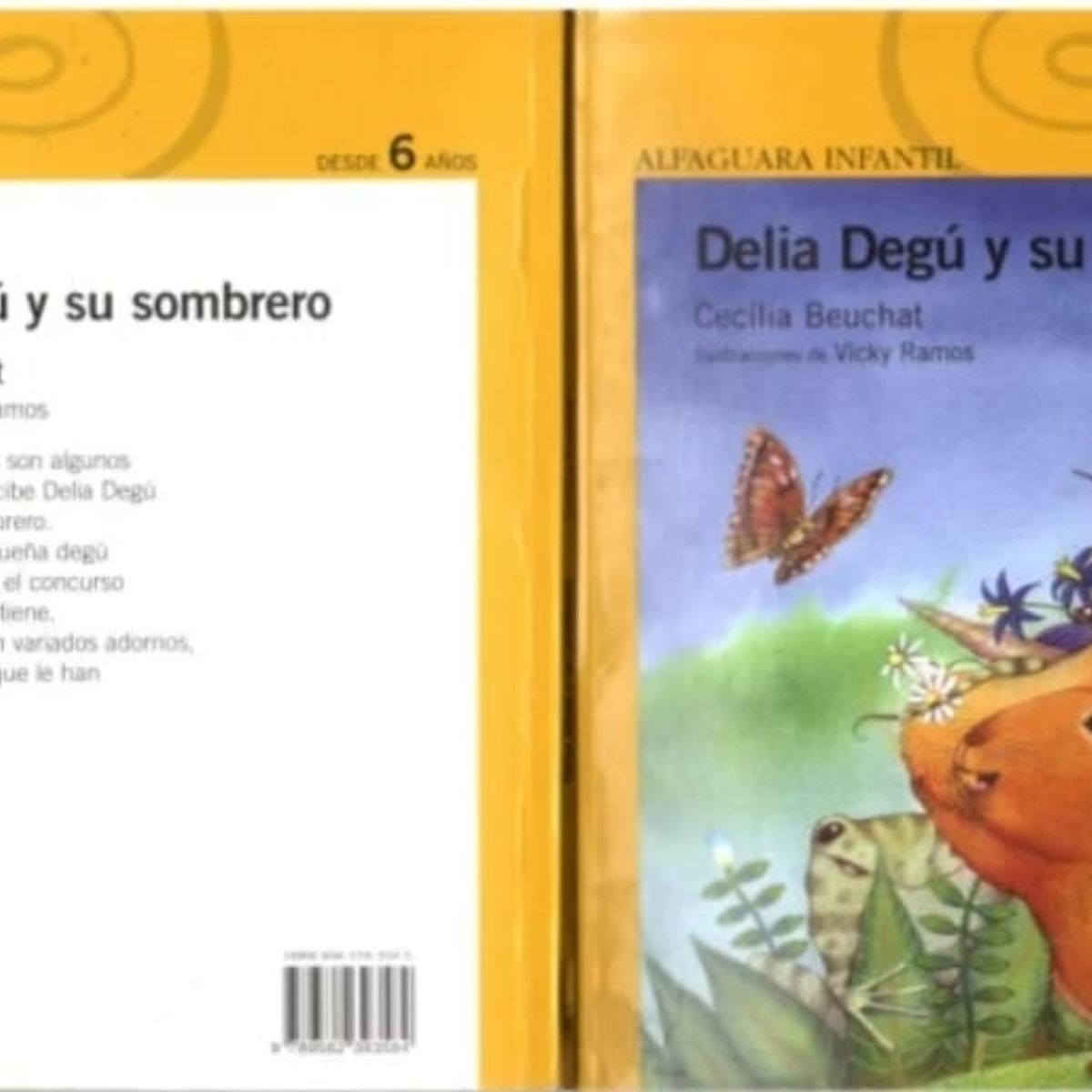 TOP10BOOKS - LIBRO Delia Degu Y Su Sombrero - Delia Degu Y Su Sombrero
