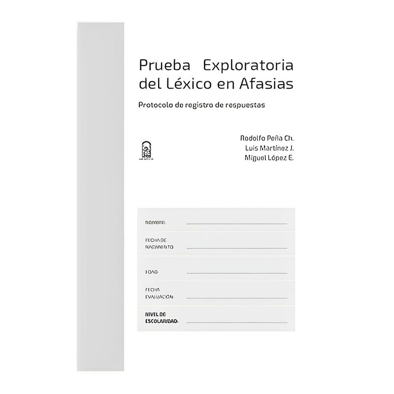 TOP10BOOKS - Libro PROTOCOLO DE RESPUESTA TEST AFASIA SET 10 UNIDADES