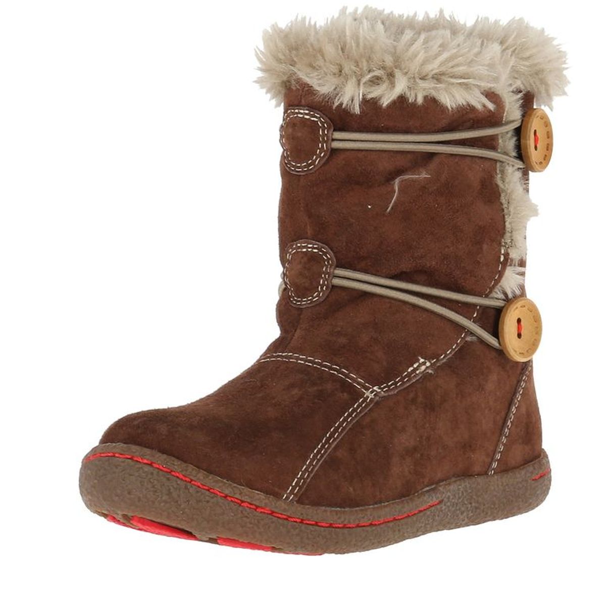 HUSH PUPPIES - Bota Cuero Niña New Dakota Café HUSH PUPPIES