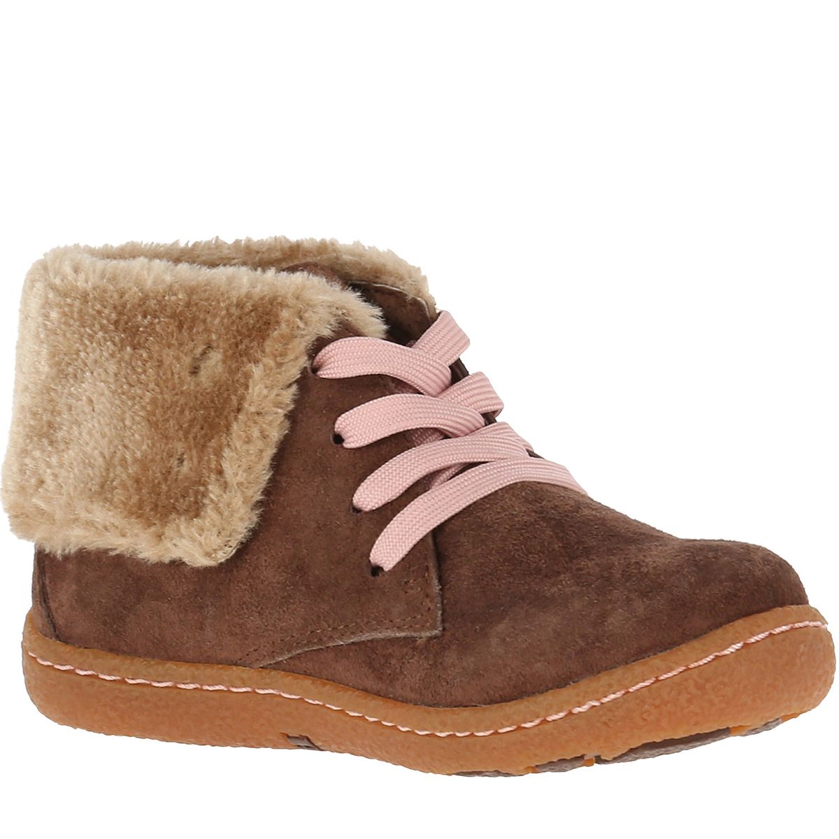 HUSH PUPPIES - Botín Cuero Niña Niruana Jr Café 19 - 25 HUSH PUPPIES