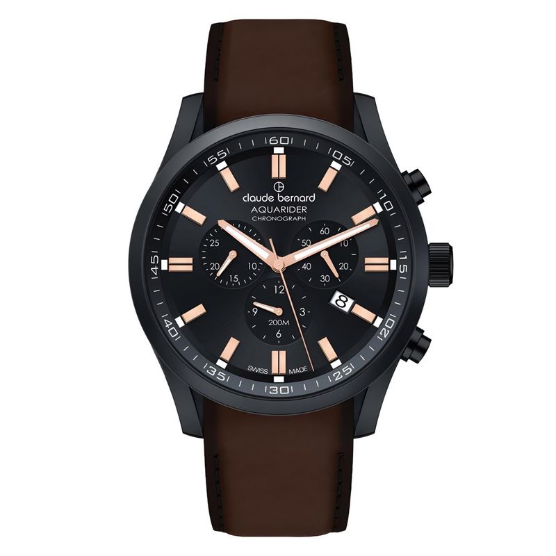 CLAUDE BERNARD - Reloj Claude Bernard Cronógrafo Cafe Hombre